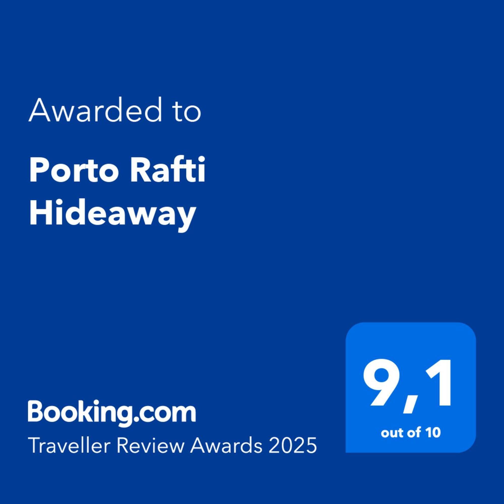 Porto Rafti Hideaway Apartment Екстериор снимка